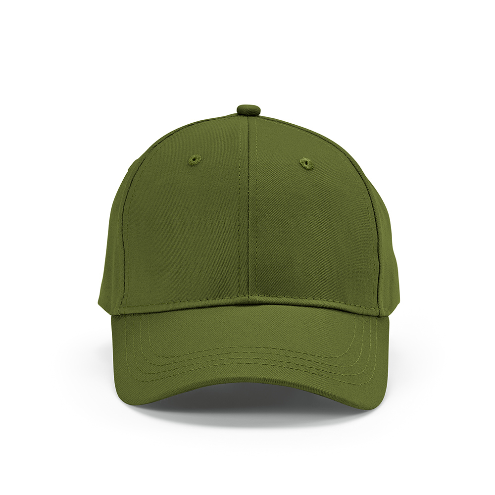 Casquette publicitaire coton recyclé 280g Darrell Cap Vert armée